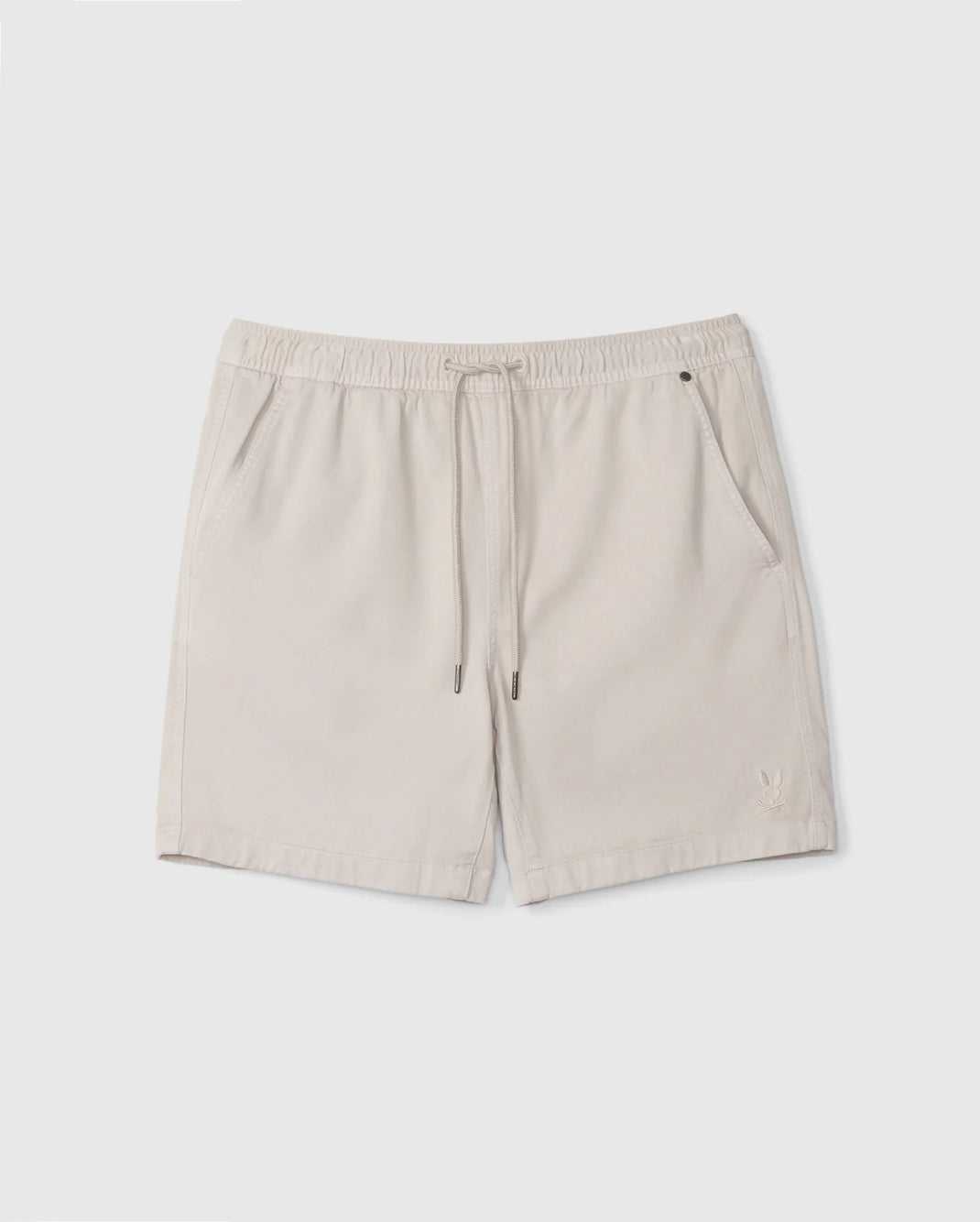 Short Psycho Bunny Willis Stretch Tencel Short Beige Homme | RQF-46137630